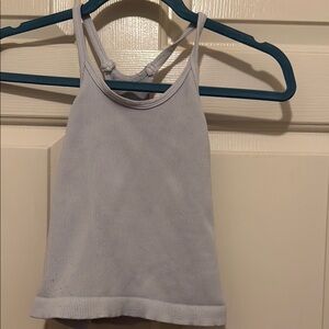 Happiness runs Ribbed Tank Top